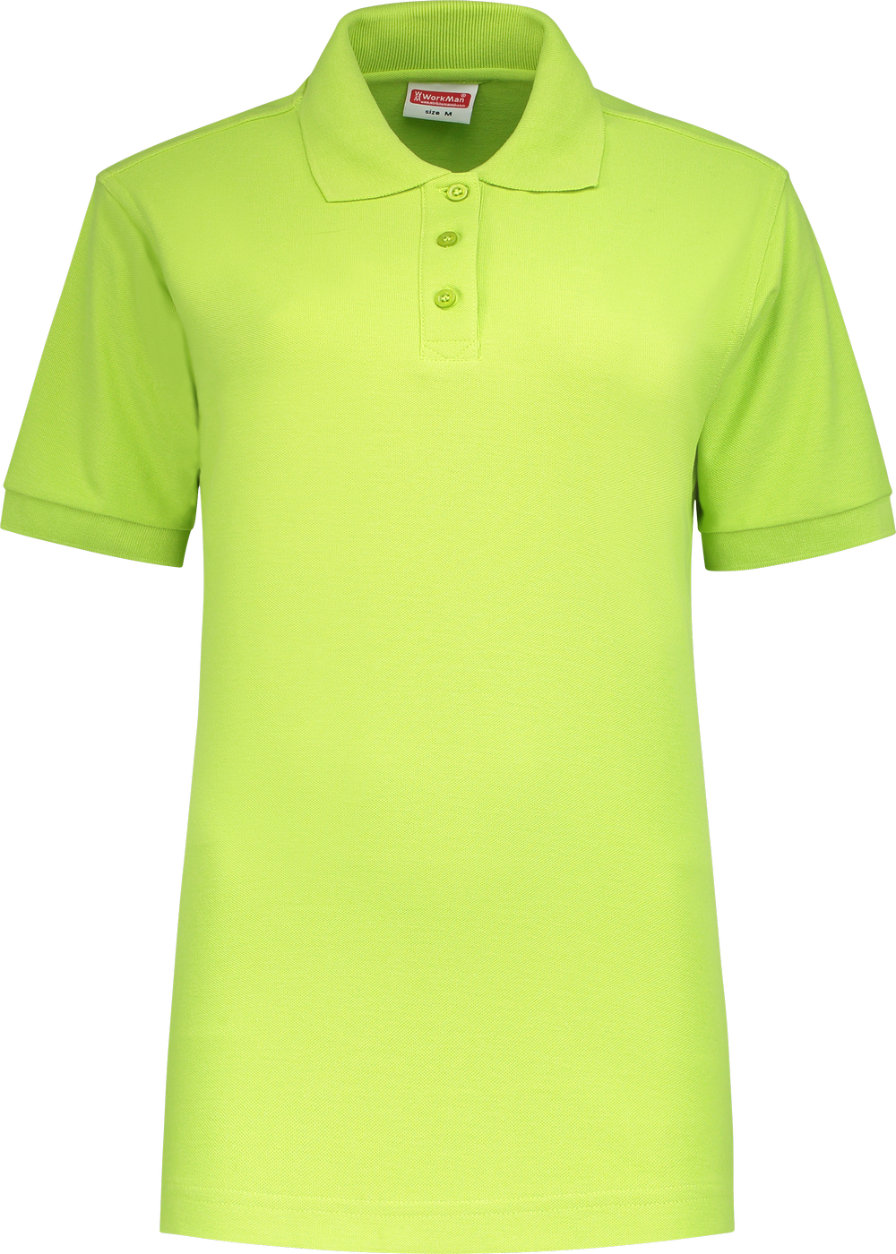 81191 Poloshirt Ladies Lime Green
