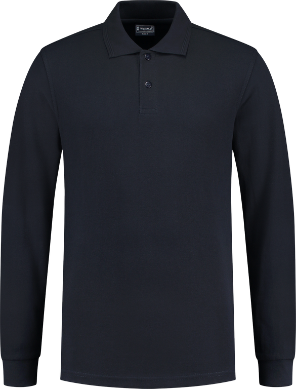 81022 Poloshirt Outfitters Longsleeve Navy